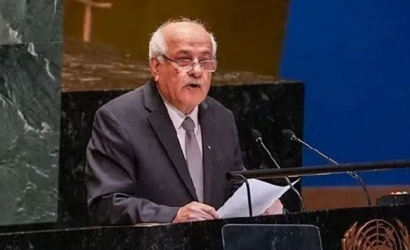منصور يدعو المجتمع الدولي إلى تعزيز دعمه السياسي والمالي "للأونروا"