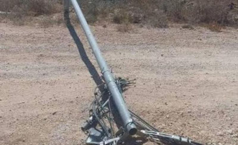 مستوطنون يقطعون أعمدة الكهرباء في بيتا جنوب نابلس