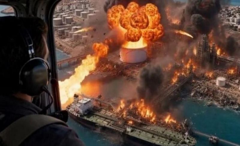 ترامب: جزيرة خرج الإيرانية تحت التدمير وتتحول إلى أنقاض