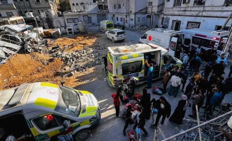 شهيدان وإصابات بصف إسرائيلي استهدف مجموعة من المواطنين بمدينة غزة