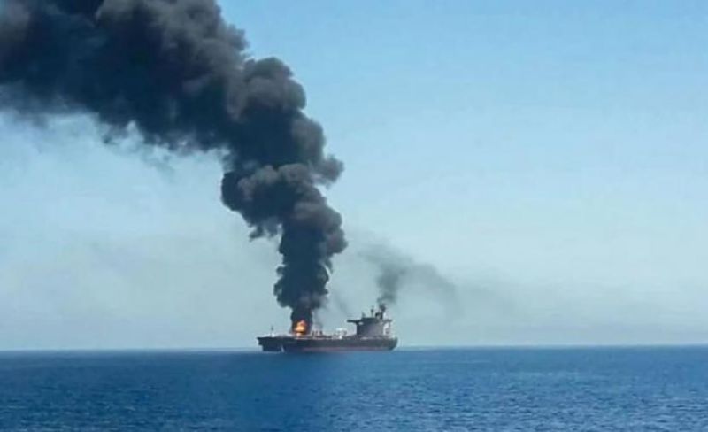 الحرس الثوري يعلن استهداف ناقلة نفط في مضيق هرمز