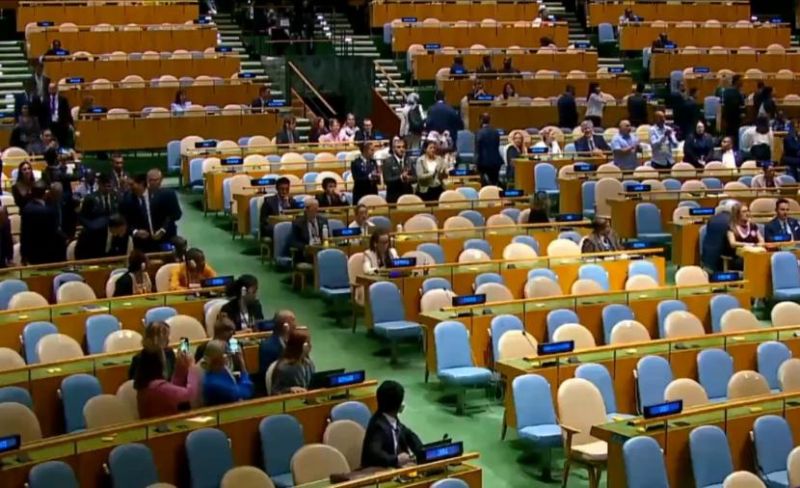 انسحاب الوفود من كلمة نتنياهو.. حين تحولت قاعة الأمم المتحدة إلى مشهد احتجاجي