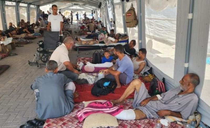 مرضى غزة.. أجساد أنهكها المرض وأثقلها النزوح