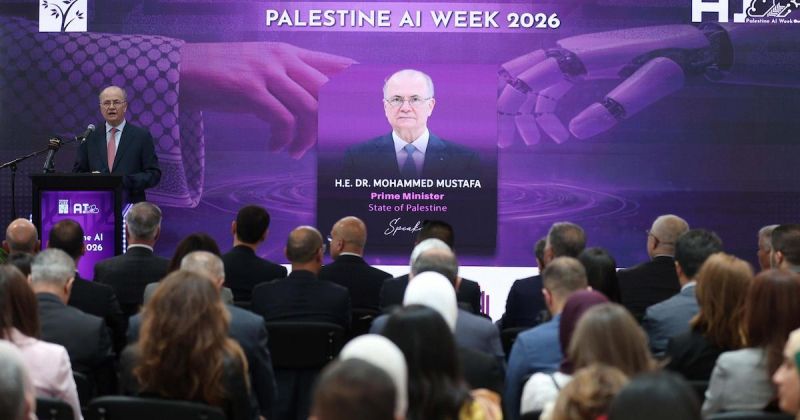 مصطفى يطلق فعاليات أسبوع فلسطين للذكاء الاصطناعي 2026