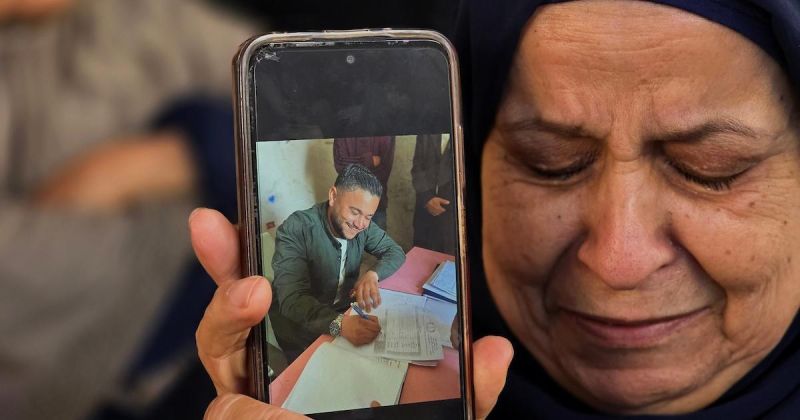 فرح لم يكتمل.. عائلة في خان يونس تودّع ابنها قبل يومين من زفافه