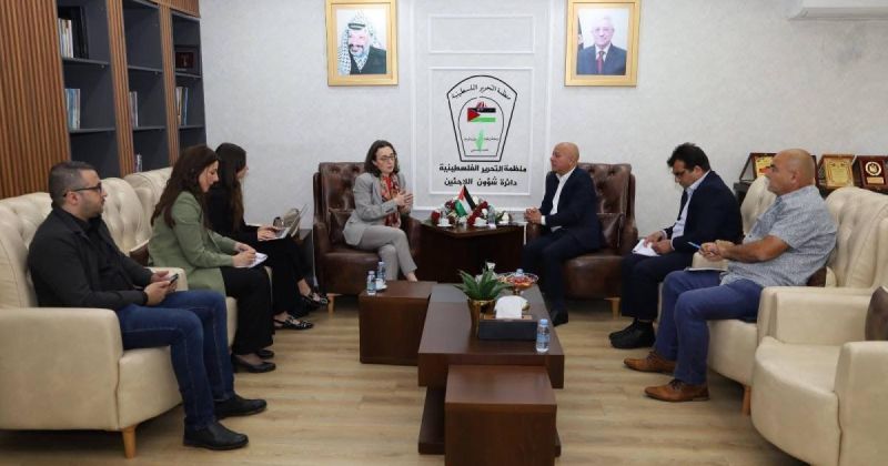 أبو هولي يطالب بلجيكا بحشد دعم دولي للأونروا وتأمين تمويل مستدام