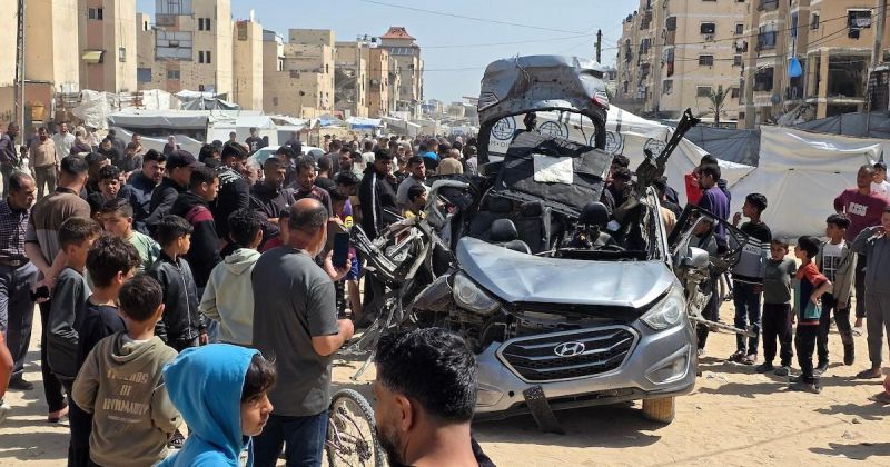 خان يونس: غارة إسرائيلية تستهدف مركبة وتخلّف شهيدين وإصابات