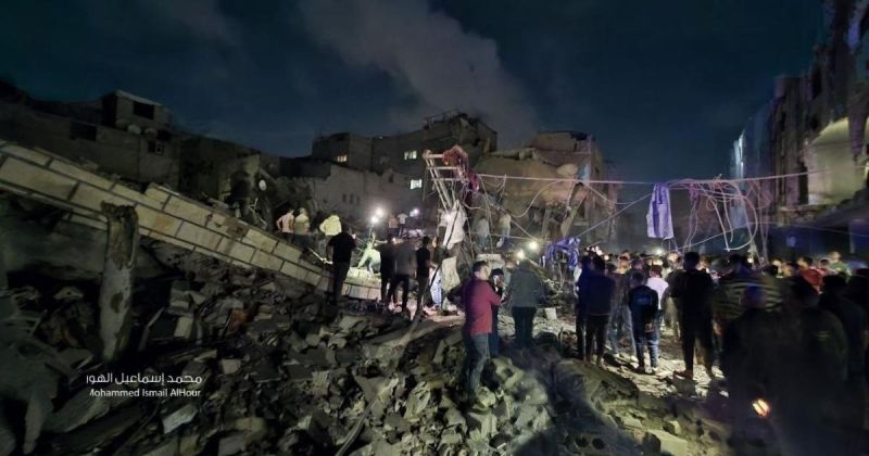 غارات إسرائيلية تطال النصيرات وخان يونس.. أضرار واسعة في مخيم الوسطى وطفلة بين شهيدتين جنوب القطاع