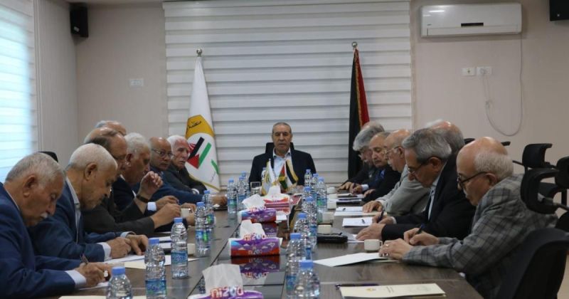 تفاصيل اجتماع اللجنة التنفيذية برئاسة حسين الشيخ