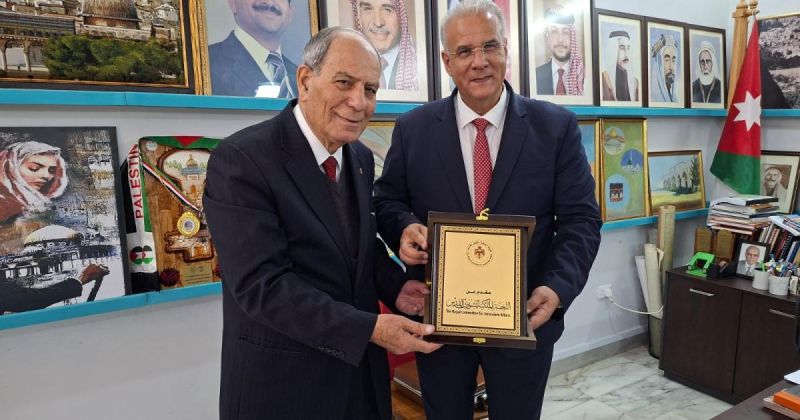 كنعان والشرقاوي يبحثان تنسيق الجهود في رصد الحالة الاقتصادية والتوثيق والإعلام لدعم القدس