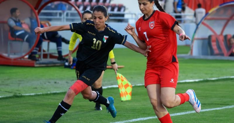 فدائيات فلسطين يتعثرن أمام نشميات الأردن ودياً