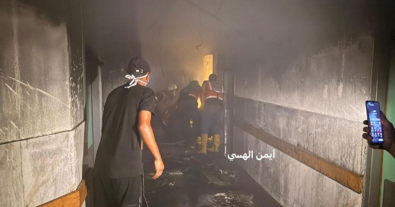 السيطرة على حريق مفاجئ في مجمع الشفاء الطبي بغزة دون إصابات