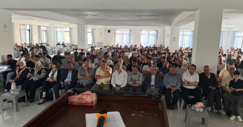 «الديمقراطية» في محافظة نابلس تحيي اليوم الوطني لشهداء الجبهة، وتؤبن  المناضل حافظ صالح "أبو محمود" في عصيرة القبلية وسط حضور وطني وجماهيري حاشد