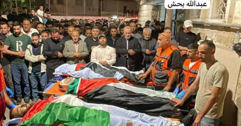 تشييع شهداء تل ليلاً بشروط إسرائيلية مشددة.. اقتحامات وهجمات استيطانية تمتد من نابلس إلى جنين وبيت لحم