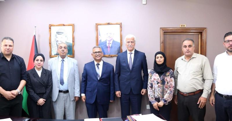 أبو حرب وعورتاني يبحثان تعزيز أوجه التعاون المشترك بين الطرفين