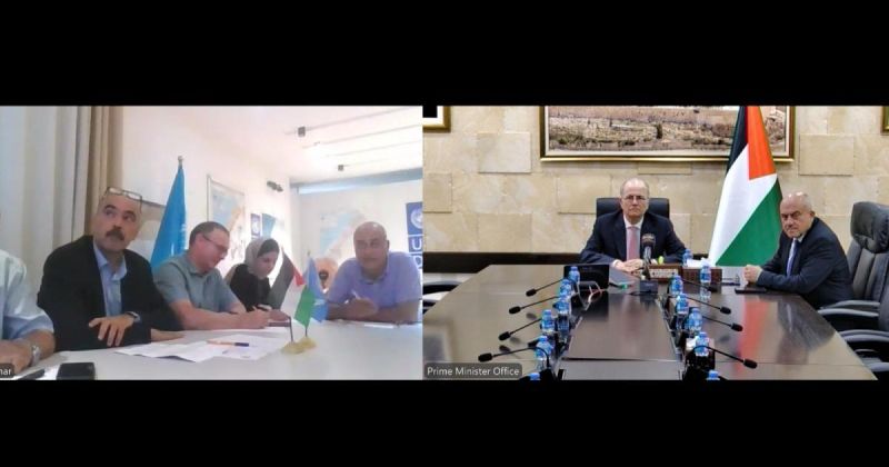 بلدية دير البلح و"UNDP" توقعان اتفاقية دعم خطة الـ 100 يوم للبلدية بتمويل ألماني
