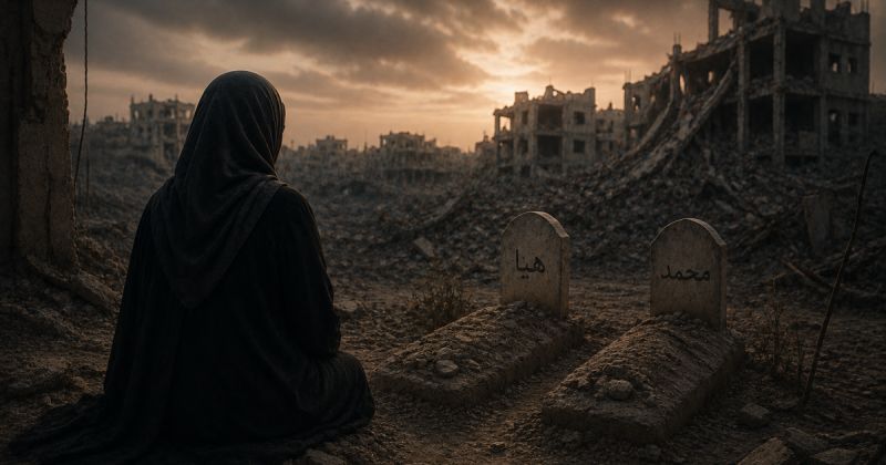 سلافة أبو كويك ..أم تودّع طفلتها بلا وداع وتفقد ابنها وهو يسعف الجرحى