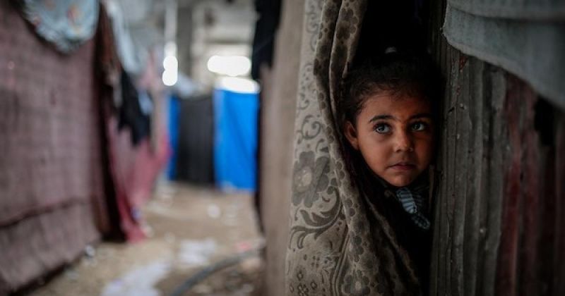 طفولة تحت وطأة النزوح.. أطفال غزة يواجهون قسوة الحياة ومخاطر الشتاء للعام الرابع