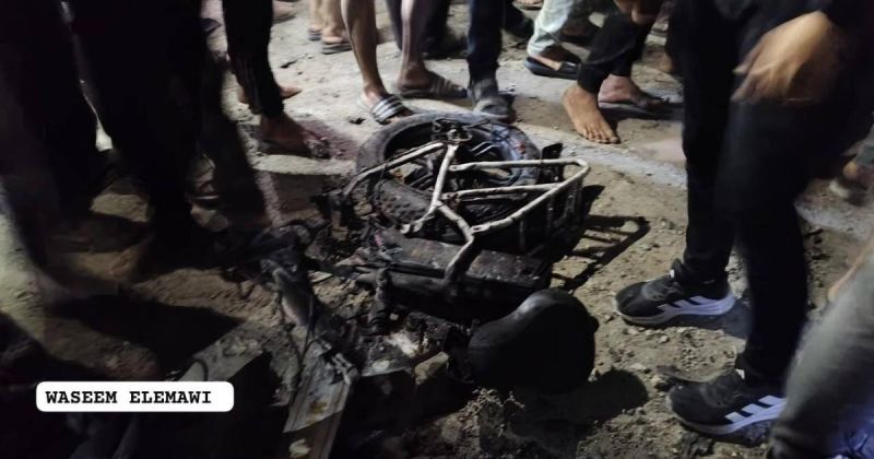 شهيدان وإصابات خطيرة في غارة إسرائيلية استهدفت محيط مفترق الصناعة غرب مدينة غزة