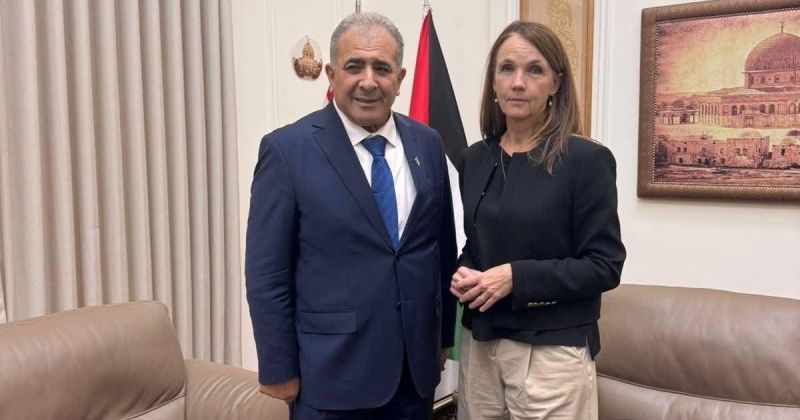 سفيرة الدنمارك تؤكد استمرار دعم الأونروا خلال لقائها محمد الأسعد في بيروت