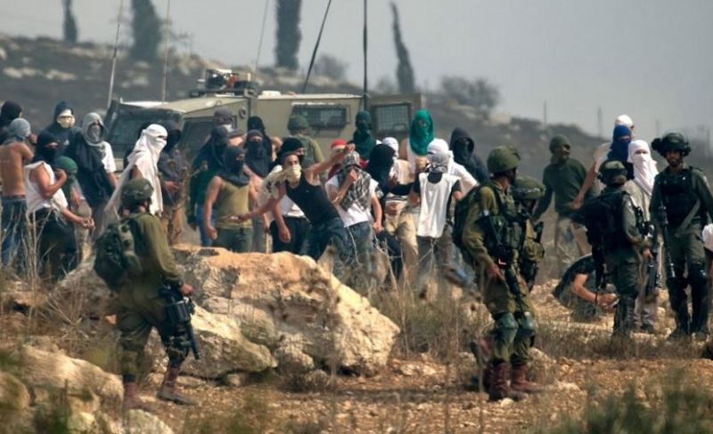 مستوطنون يهاجمون مركبات المواطنين شمالي الخليل