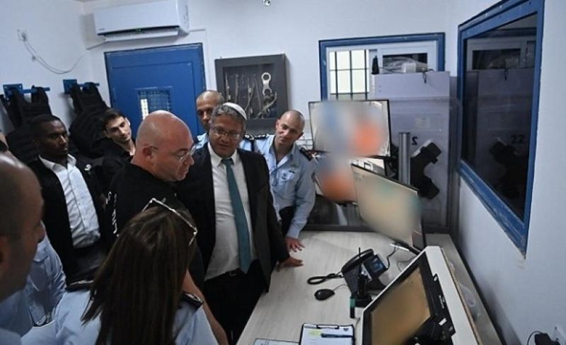 "إعلام الأسرى": بن غفير يصعّد انتهاكاته بحق الأسرى كدعاية انتخابية لانتخابات الكنيست