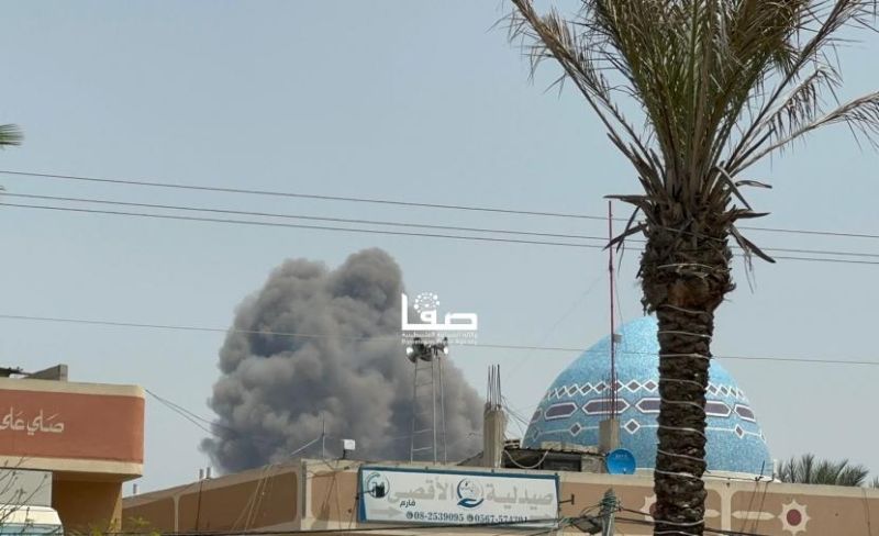 إصابة مواطن بغارة إسرائيلية على الزوايدة