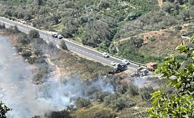 الاحتلال يدمر خطوط مياه ومحاصيل زراعية جنوب طوباس