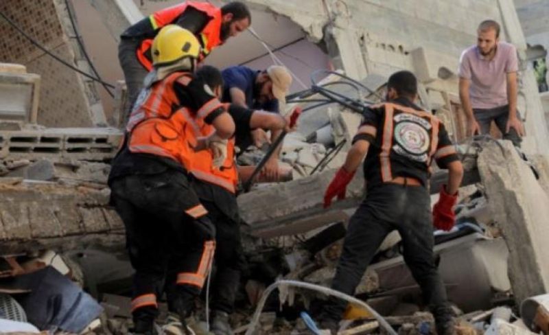 الدفاع المدني بغزة ينفذ 226 مهمة خلال الأسبوع الماضي