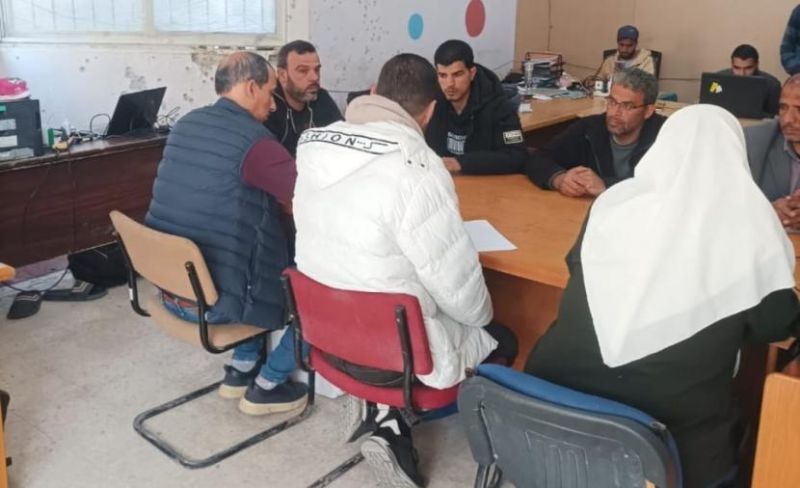 اجتماع تنسيقي للدفاع المدني بخانيونس لتعزيز إجراءات السلامة العامة