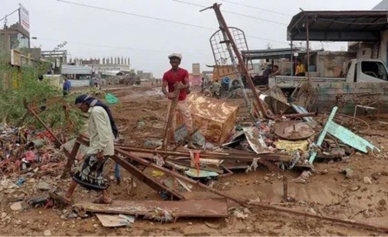 مصرع 24 شخصاً وتضرر 31 ألف أسرة نتيجة السيول باليمن