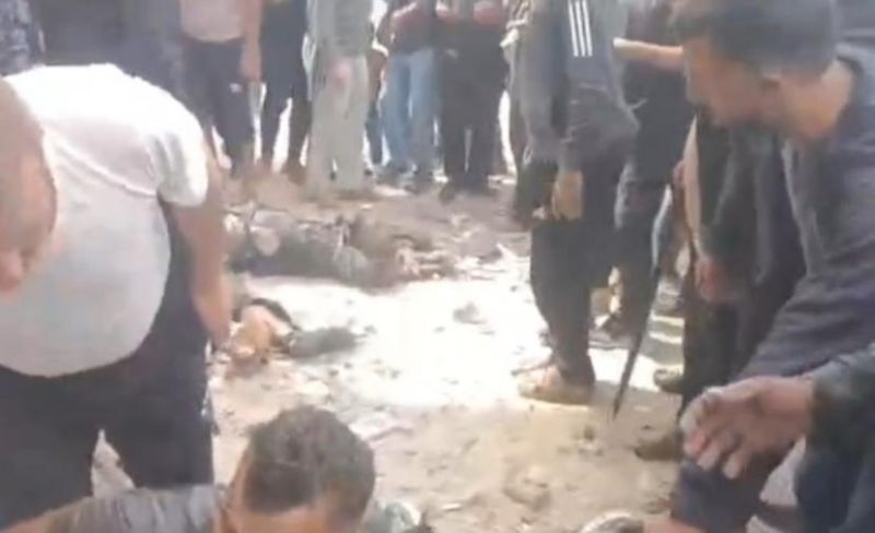 شهداء وإصابات باستهداف نقطة شرطة غربي مدينة غزة