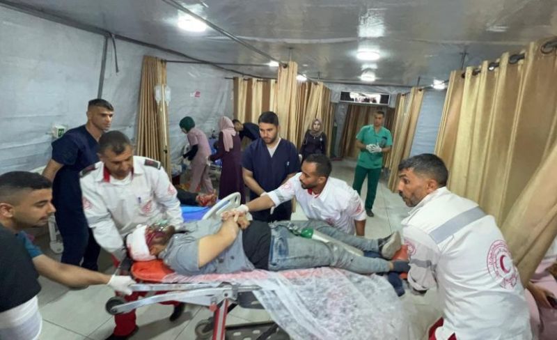 4 شهداء ومصابون بقصف إسرائيلي لموقع شرطة في غزة