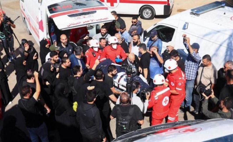 استشهاد 6 بينهم مسعفون بغارة إسرائيلية جنوب لبنان