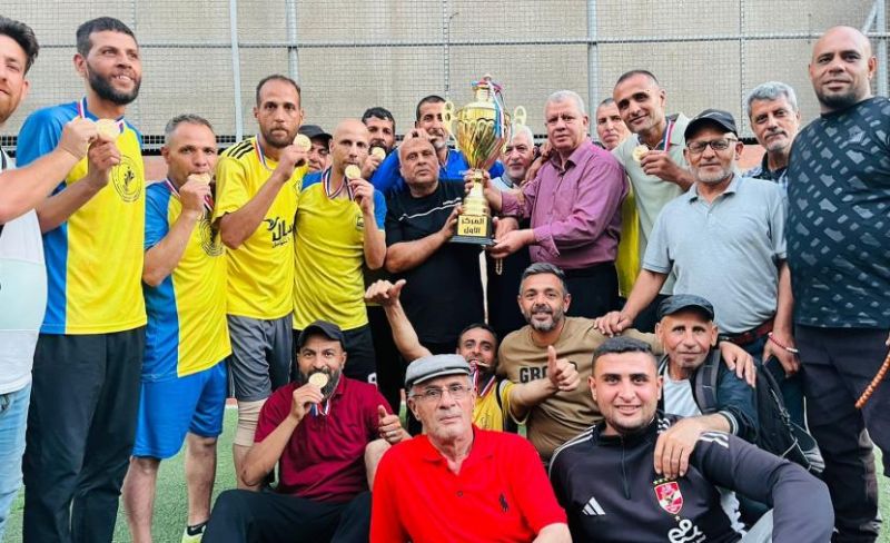 قدامى التفاح أبطالًا لبطولة شهداء "الدرج والتفاح"