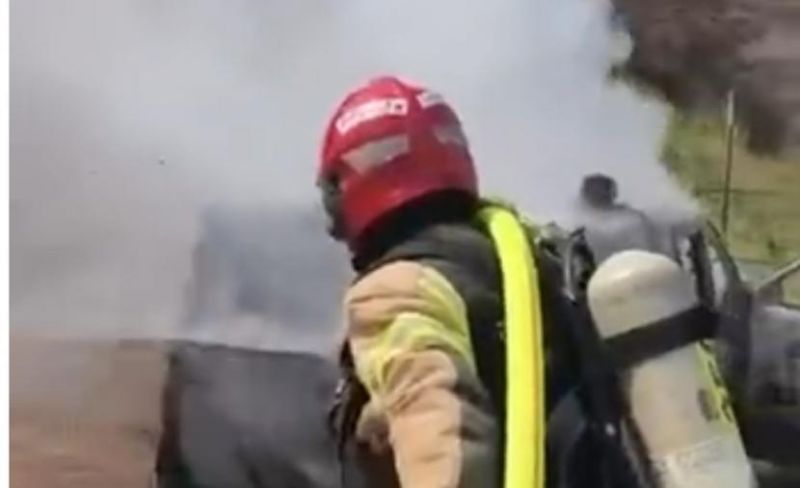 إصابة إسرائيلييْن واحتراق مركبة بمسيّرة مفخخة في مستوطنة "مسغاف عام"