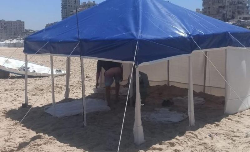 طواقم الإنقاذ تتعامل مع 27 حالة غرق بغزة خلال العيد