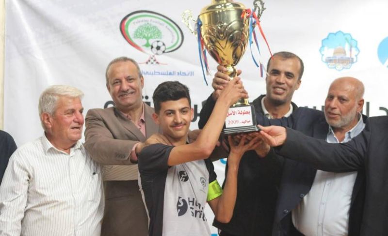 الرباط يتوج بلقب بطولة "الأمل" لمواليد 2009 في غزة
