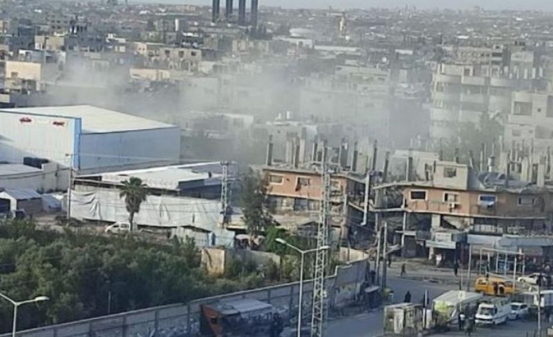 شهيد وإصابة بقصف إسرائيلي في النصيرات وسط غزة