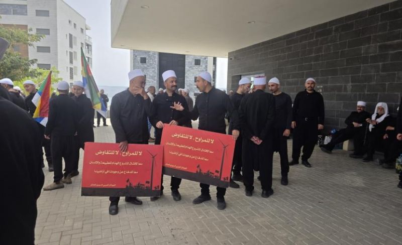 جلسة لمحاكمة 6 شبان من الجولان بتهمة التصدي لمشروع استيطاني
