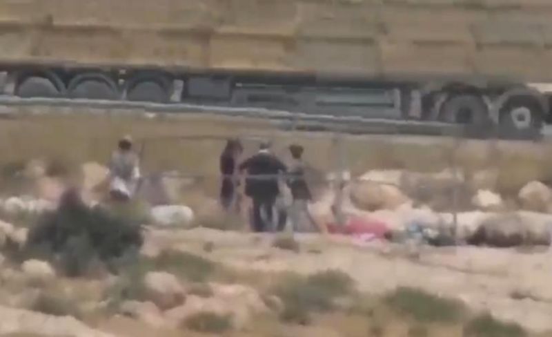 مستوطنون يشرعون بنصب خيمة على أراضي المواطنين جنوب الخليل