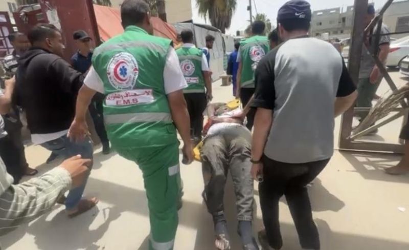 "حماس": استهداف تكية طعام بدير البلح جريمة حرب متعمدة