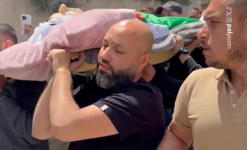تشييع جثمان الشهيد نور الدين فياض في جنين