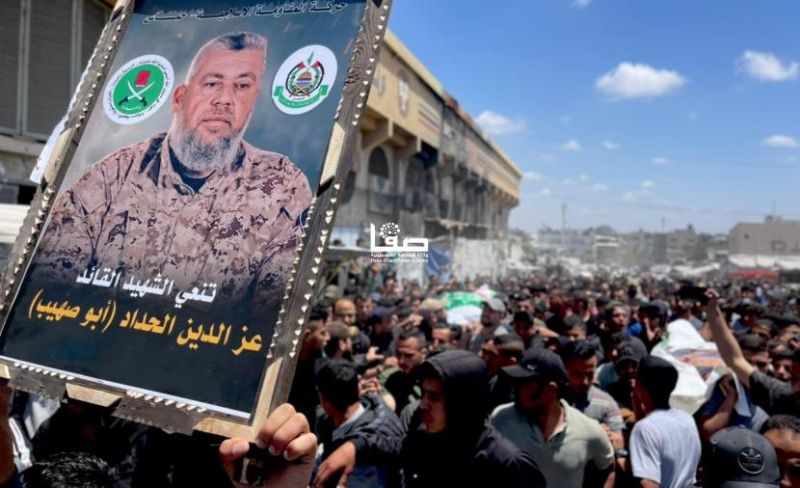 المقاومة الشعبية تنعى قائد القسام الشهيد عز الدين الحداد