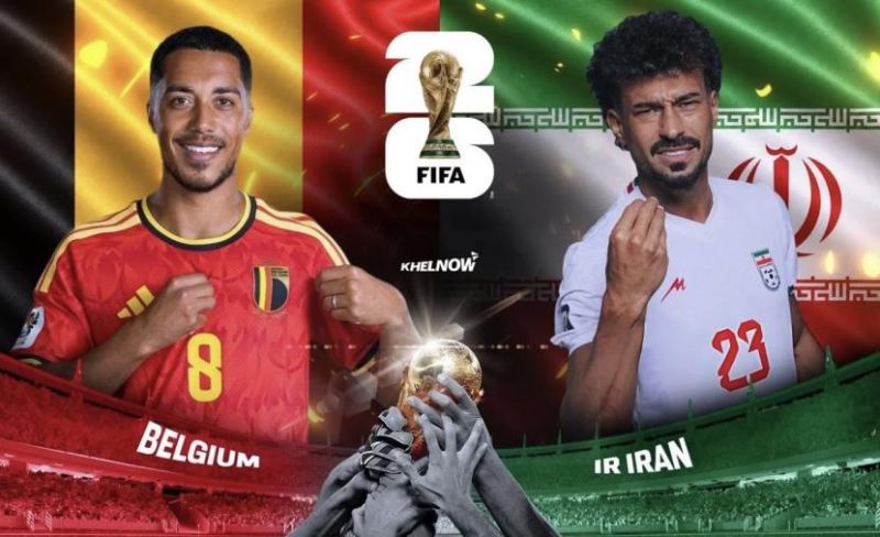 نتيجة مباراة بلجيكا وإيران ضمن مباريات كأس العالم 2026