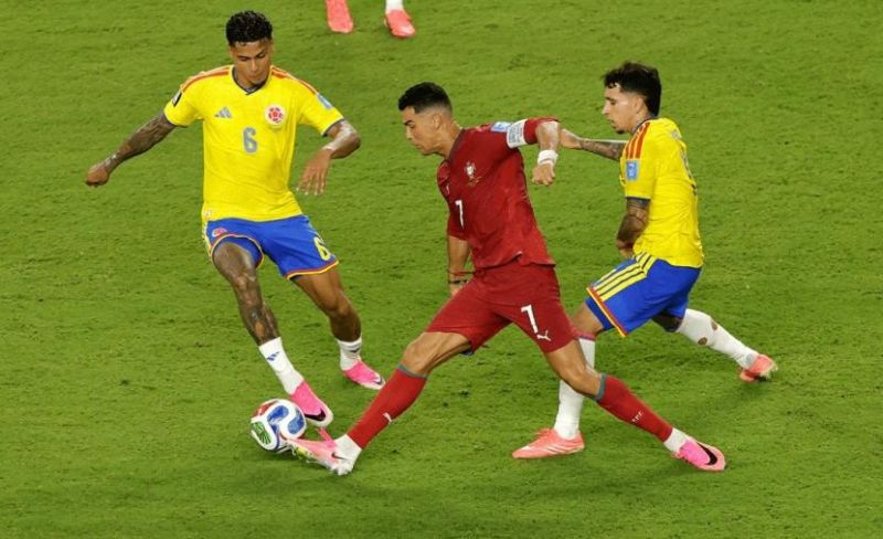 تعادل كولومبيا مع البرتغال والكونغو تحقق تأهلاً تاريخيًا