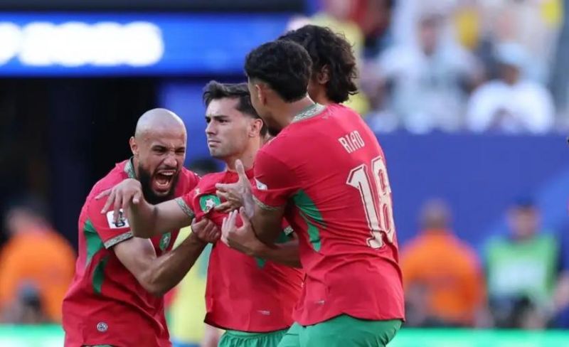 المغرب تتعادل مع البرازيل في مباراة مثيرة
