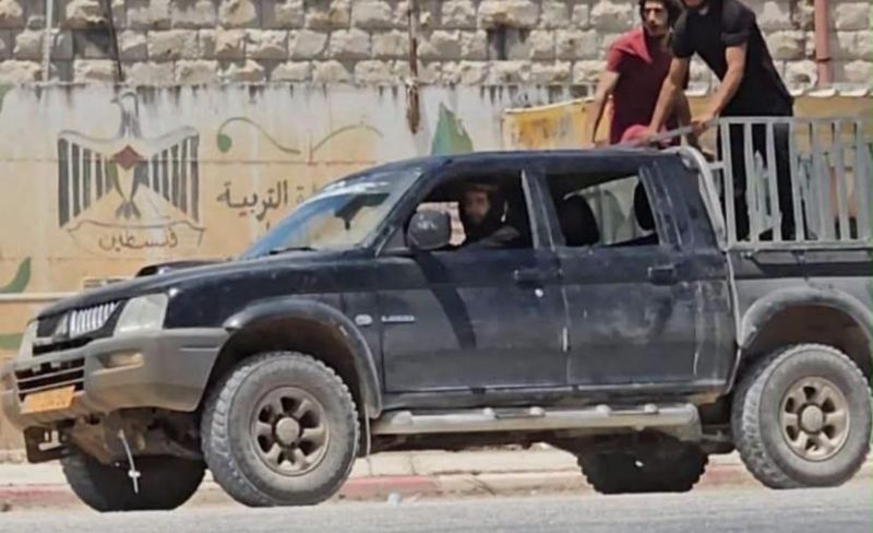 مستوطنون يعربدون على الطريق بين الزبابدة وقباطية جنوب جنين