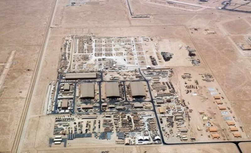 حرس الثورة الإيرانية يعلن استهداف قاعدة العديد الأمريكية في قطر