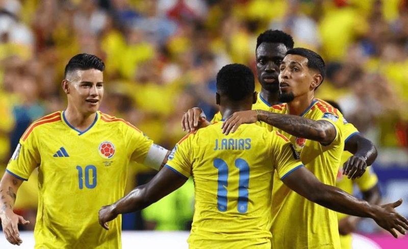 كولومبيا تتخطى غانا بسهولة وتكمل عقد المتأهلين لثمن النهائي